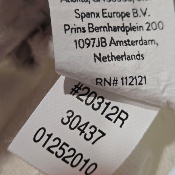 SPANX Super Smooth Stretch Twill Cropped Wide Leg Pant Classic White Medium - Picture 6 of 6